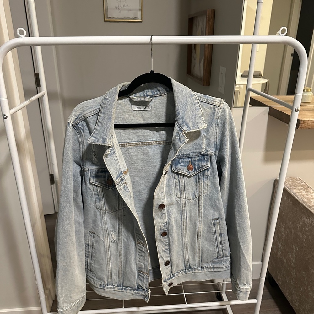 Oversized Jean jacket (Dex)
